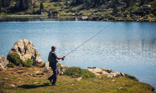 Spin fishing